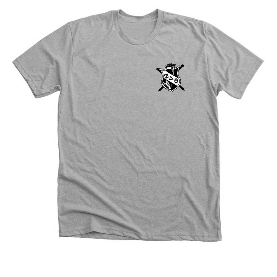 Around the World, a Athletic Heather Premium Unisex Tee