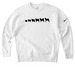 Nordic + Spitz Breeds Nike Collection, a White Nike Club Fleece Crewneck Sweatshirt