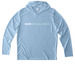 Special Needs Hoodie, a Light Blue UV Performance Long Sleeve Hoodie