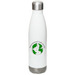 IOS Water Bottle, a White Stainless Steel Water Bottle