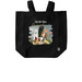 THMH full logo totes, a Black Recycled Cotton Tote Bag