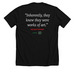 Black History Month 2024, a Solid Black Blend Premium Unisex Tee (back-view)