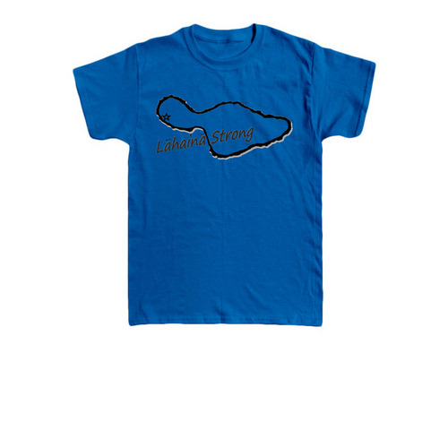 Lahaina Strong - Toddler Tee&nbsp;, a Royal Blue Toddler Tee