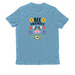 Bee Friendly, a Arctic Blue Allmade Organic Cotton Unisex Tee