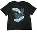 Strength & Balance GSD, a Vintage Black Women's Heavyweight Tee (back-view)