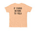 Mini Villa Hub Cub, a Heather Peach Premium Youth Tee (back-view)
