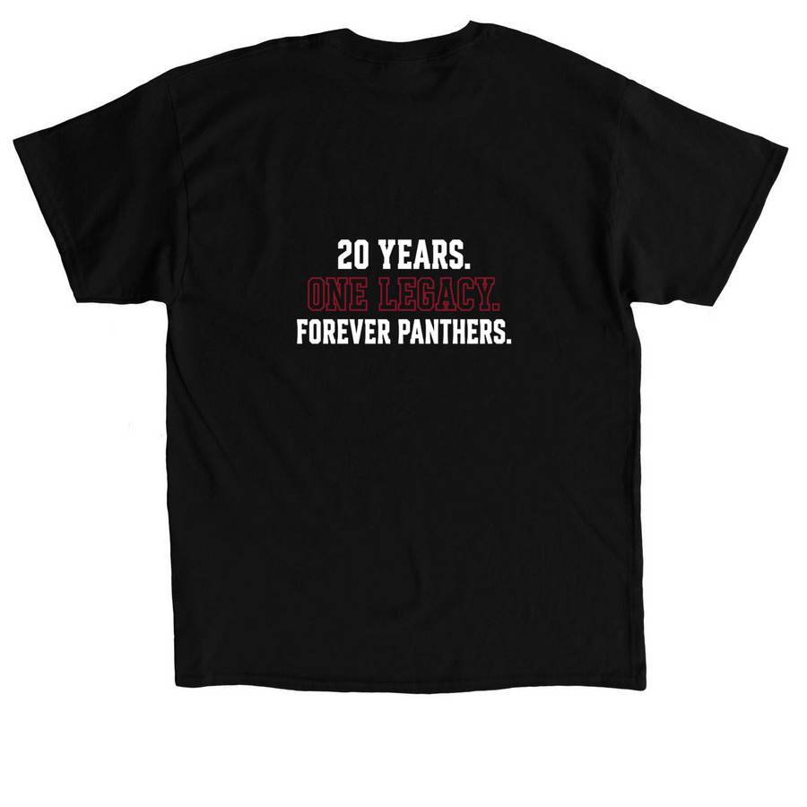 RRHS C/O 2006 T-Shirt Fundraiser, a Black Classic Unisex Tee (back-view)