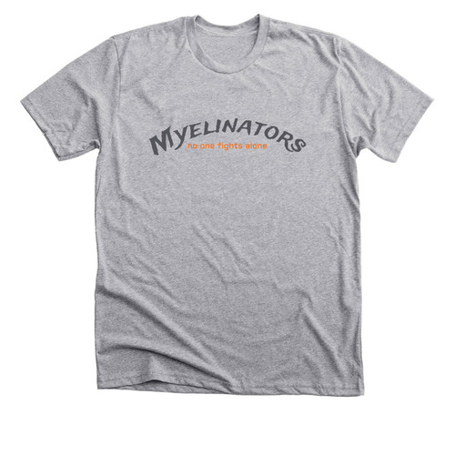 Vintage Myelinators, a Athletic Heather Premium Unisex Tee