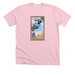 The Rescuers Tarot Card, a Heather Pink Premium Unisex Tee