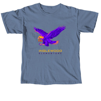 Inglewood Eagles, a Blue Jean Comfort Colors Unisex Tee