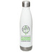 Stay hydrated, a White Stainless Steel Water Bottle