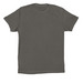 Red Circle (design on back only), a Asphalt Premium Cotton Tee