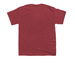 Prone to Wander, a Cardinal Red Youth Unisex Tee (back-view)