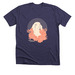 PSGR Floral Baby Goat, a Heather Lapis Premium Unisex Tee