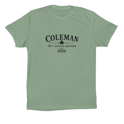 56th Annual Reunion, a Sage Premium Cotton Tee