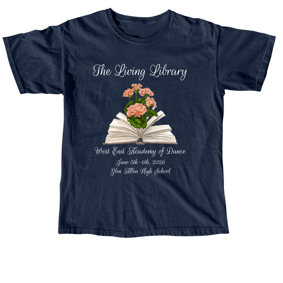 Spring Recital 2026 Shirts, a True Navy Comfort Colors Unisex Tee