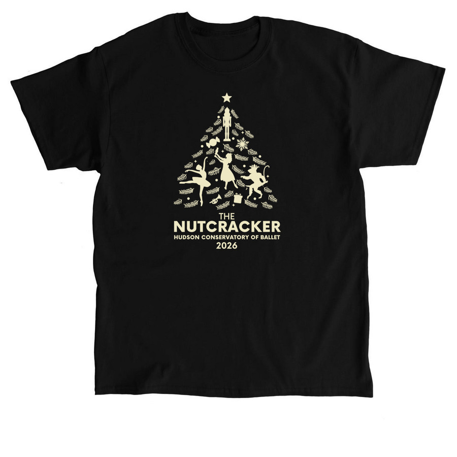 Nutcracker Merch 2026, a Black Classic Unisex Tee