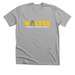 Wolves Paw Print, a Athletic Heather Premium Unisex Tee