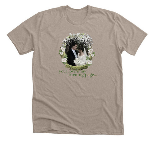 Turning Page, a Heather Stone Premium Unisex Tee