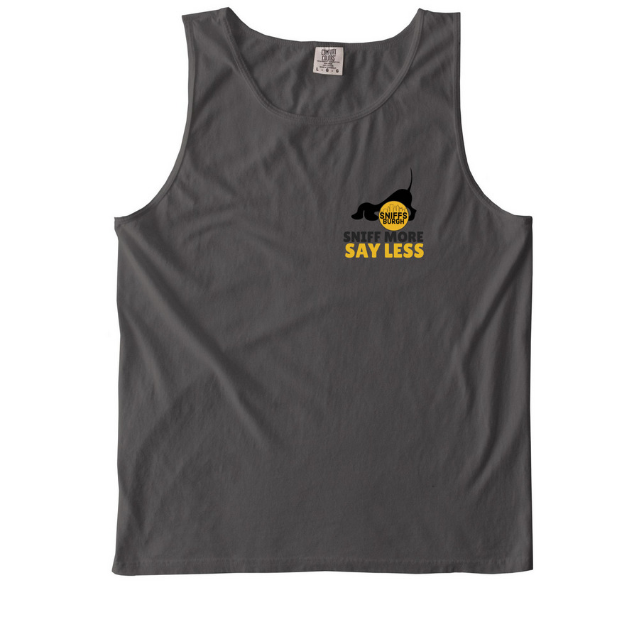 SNIFFSBURGH TEAM TANKS, a Pepper Comfort Colors Tank Top
