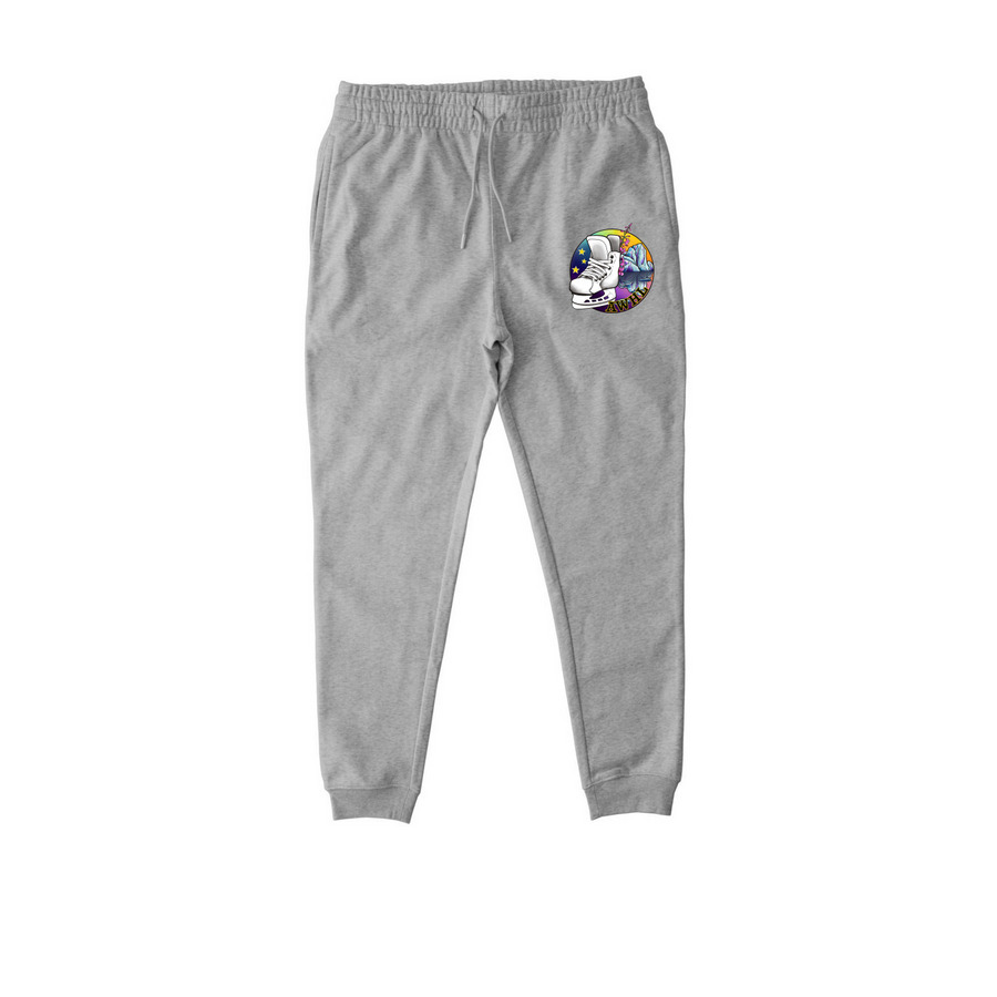 AWHL PANTS, a Heather Grey Stanley/Stella Unisex Flyer Jogger