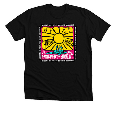 Movida 2026, a Solid Black Blend Premium Unisex Tee