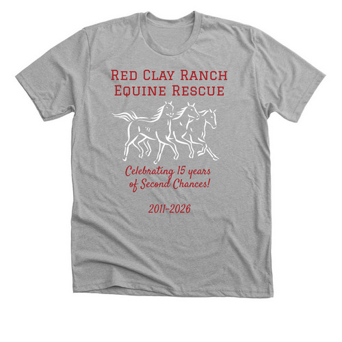 Celebrate Horse Rescue!, a Athletic Heather Premium Unisex Tee