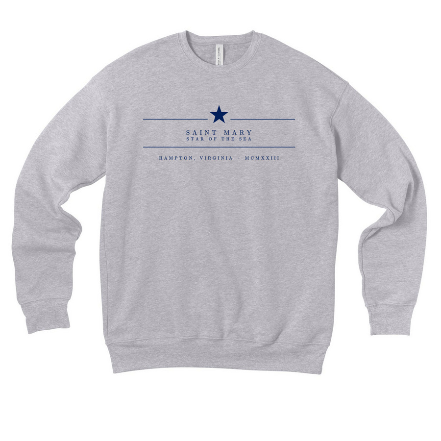Minimalist Maris, a Athletic Heather Premium Drop Shoulder Sweatshirt