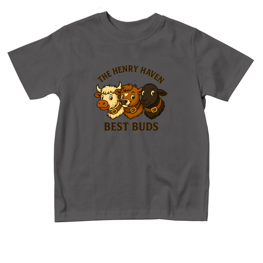 Henry Haven - Best Buds - Toddler, a Charcoal Toddler Tee