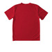 Performance P.E. Shirt, a True Red Youth Performance Tee (back-view)