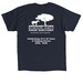Borderlands Anniversary T-shirts, a Navy Classic Unisex Tee (back-view)