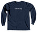 RLK, a True Navy Comfort Colors Long Sleeve Tee