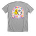 Fight Club - Adult and Youth, a Athletic Heather Premium Unisex Tee (back-view)