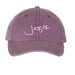 Signature Hat, a Wine Printed Pigment Dye Baseball Cap