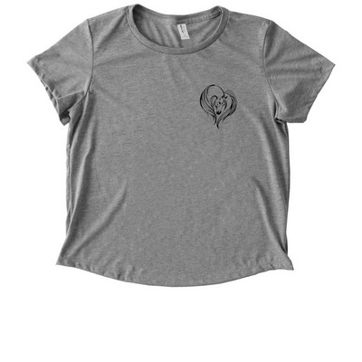 SVRH Fall 2025 2, a Aluminum Grey Allmade Eco Triblend Women?s Scoop Neck Tee