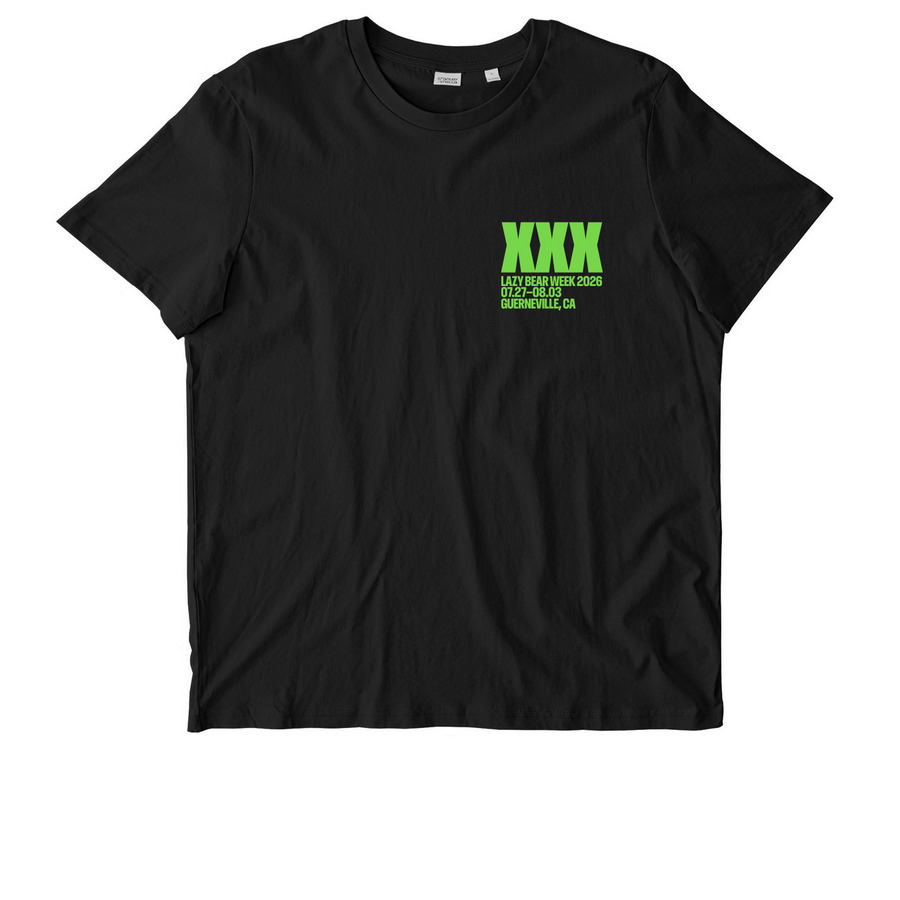XXX Lazy Bear Week / Green, a Black Stanley/Stella Unisex Crafter Tee