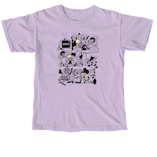 For the Aunties: Chanh Journey, a Orchid Comfort Colors Unisex Tee