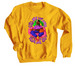 Puppy Love, a Gold Crewneck Sweatshirt