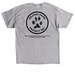 Dog Mom, a Sport Grey Classic Unisex Tee (back-view)