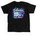 Delaware Goes Teal And Purple 2, a Black Classic Unisex Tee
