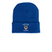 Fairhaven Music Beanies, a Royal Blue Printed Cuffed Beanie