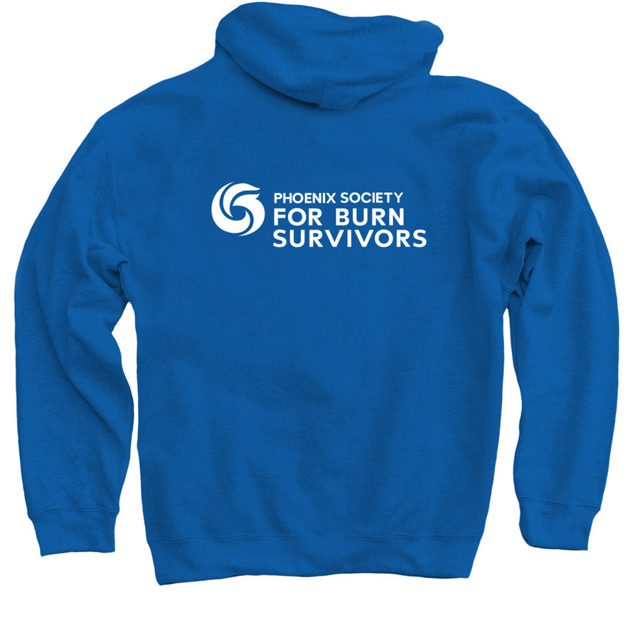 General Phoenix Society, a Royal Blue Pullover Hoodie (back-view)