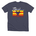 Rush Houston TX Event Tee At Toyota Center In, a Heather Midnight Navy Premium Unisex Tee