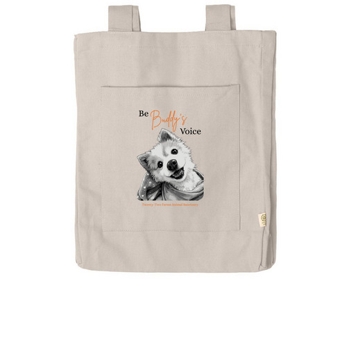 Be Buddy's Voice, a Pumice Reclaimist Everywhere Tote Bag