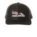 Farming with Chael hat, a Black Printed Snapback Trucker Cap