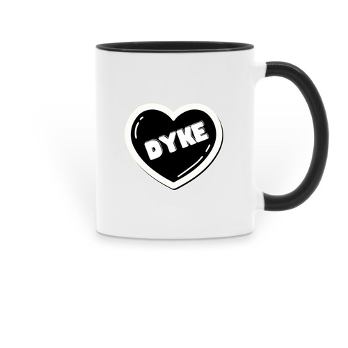 Reclamation Mug, a Black Two-Tone Ceramic Mug