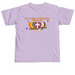 St. Luke Lutheran Church Campus Ministry, a Orchid Comfort Colors Unisex Tee (back-view)