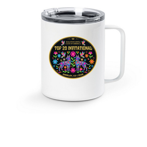 Xolo Top 20, a White Stainless Steel Travel Mug