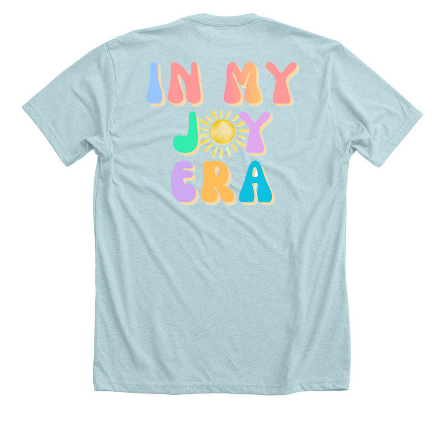 Pediatric Nurses Week 2026, a Heather Ice Blue Premium Unisex Tee (back-view)
