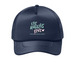 LA Chapter Trucker Hat, a True Navy Printed Foam Trucker Hat